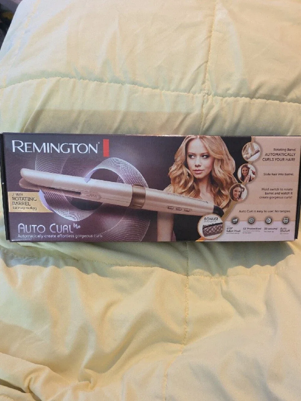 Remington Auto Curl Styler - Rose Gold and Gold Accents